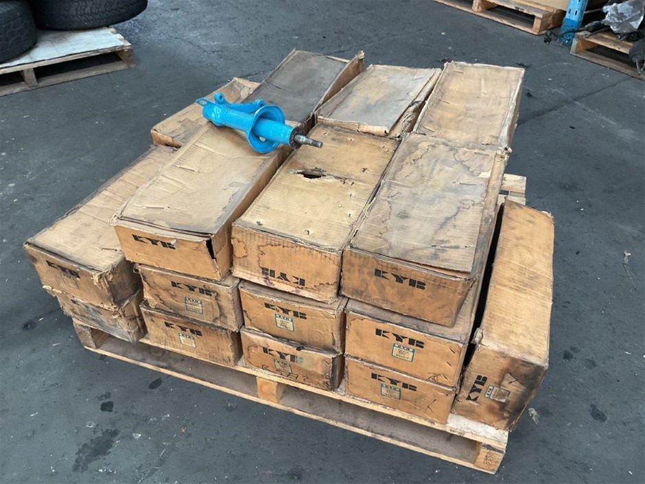 Pallet of various boxed KYB Struts