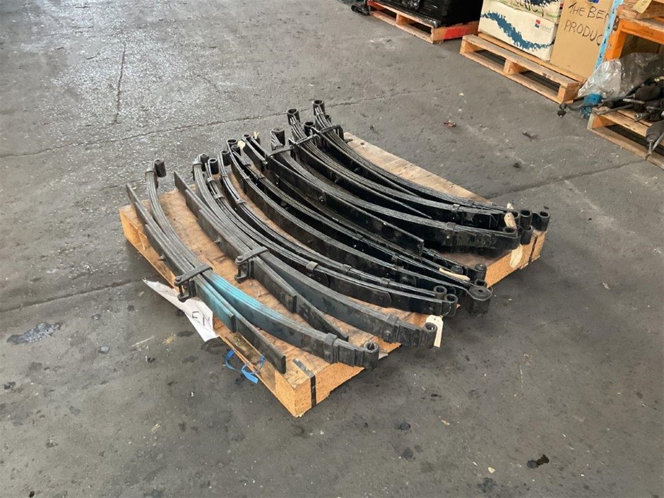 Pallet of Holden Leaf Springs