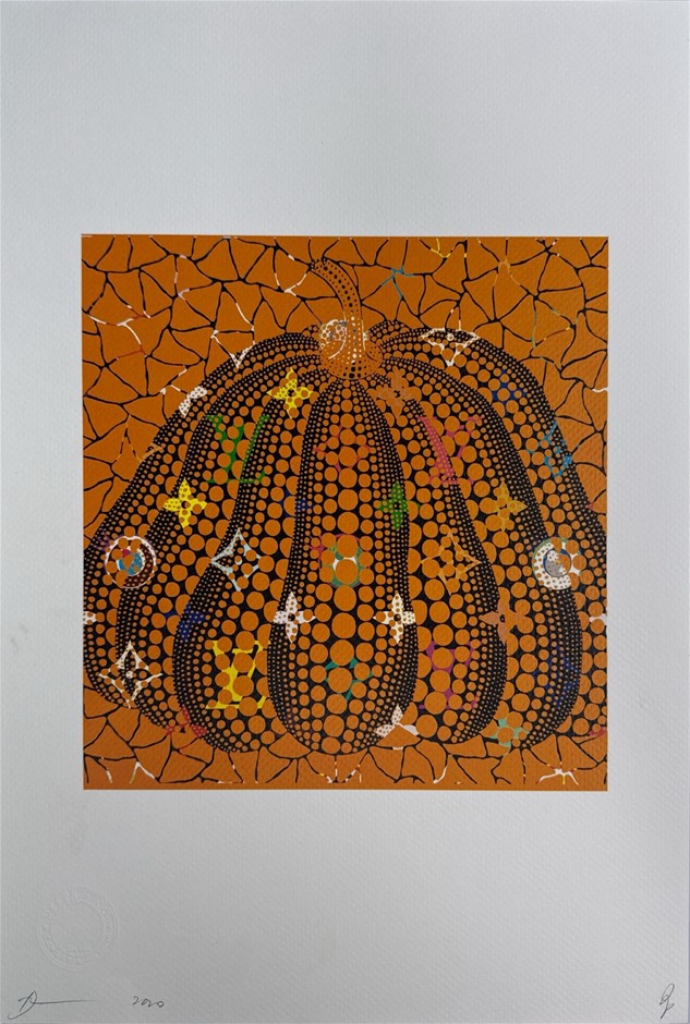 Death NYC Signed Street Art Print "Kusama/LV Style" Artist Proof