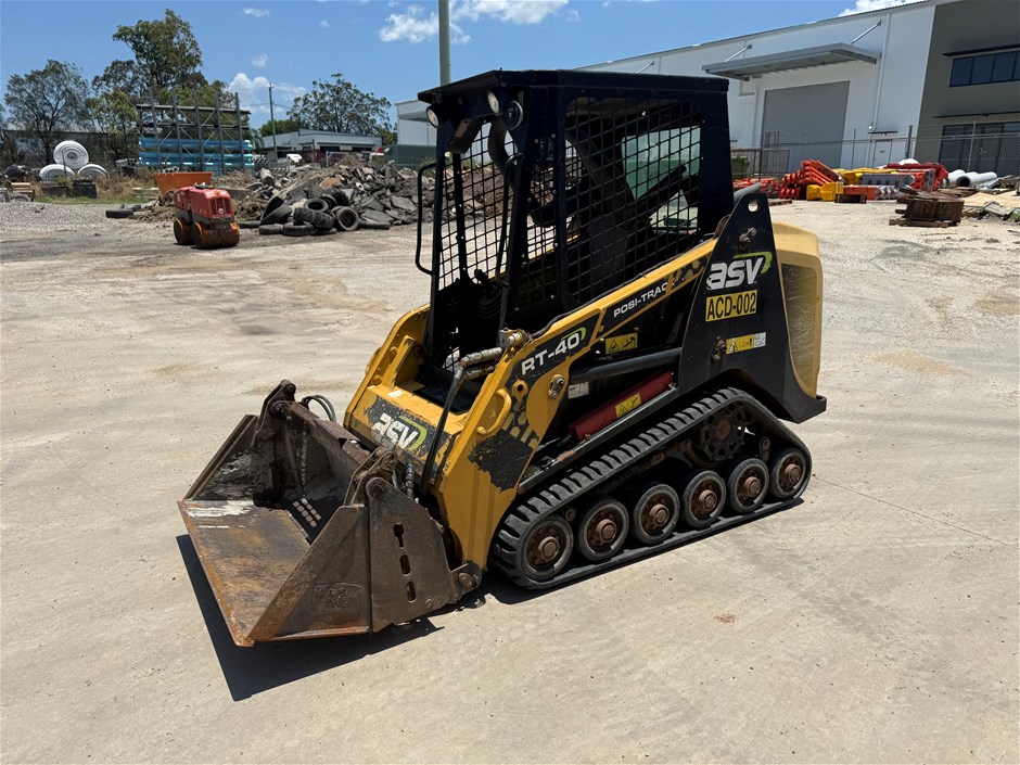 ASV RT- 40 Skid Steer Loader (Track) Auction (0006-7061051) | Grays ...