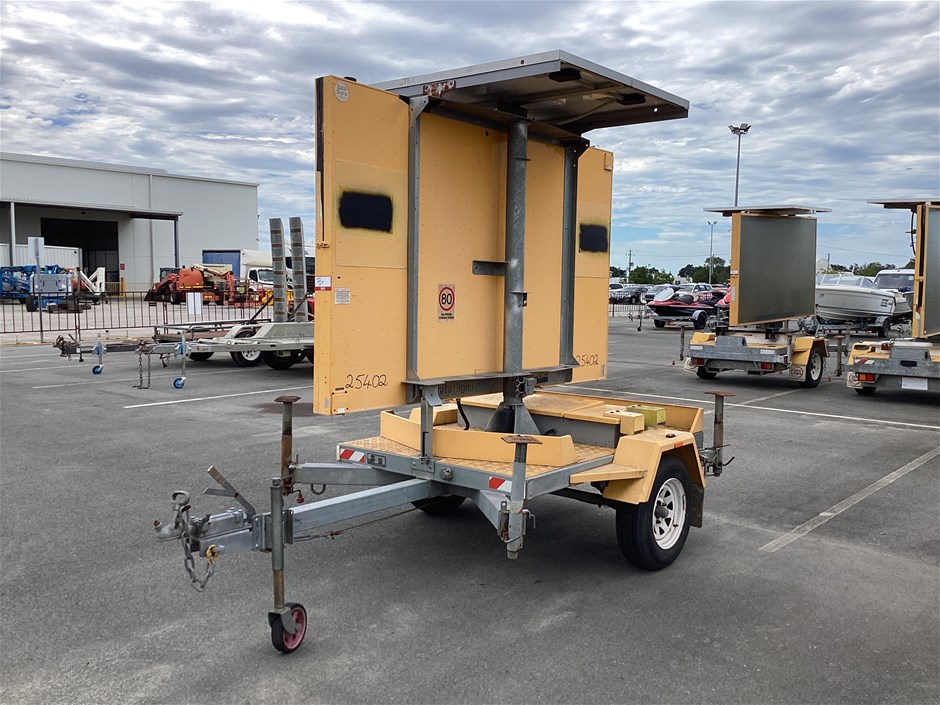 2014 Data Signs Data Sign-C Single Box Trailer