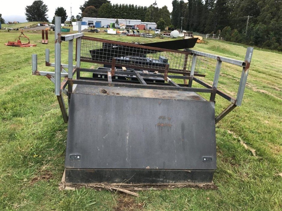Steel Fabricated Trade Trailer Canopy