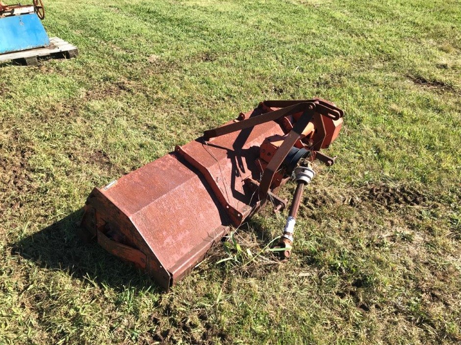 PTO Driven Cultivator with Roller