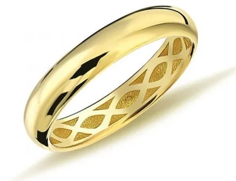 9K Yellow Gold PLAIN BAND