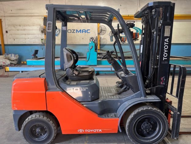 2018 Toyota 62-8FD30 4 Wheel Counterbalance Forklift