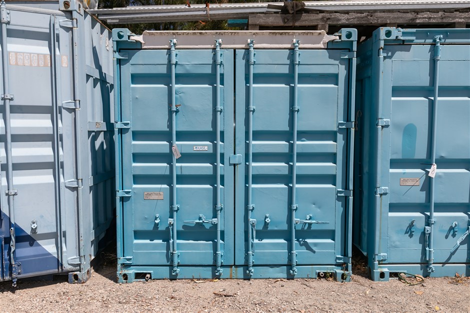 Transformer Oil Storage Tank Fitted in 20' Shipping Container Auction ...