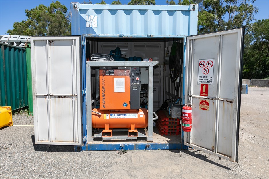 Transformer Oil Transfer Plant Fitted in 10' High Cube Shipping Container