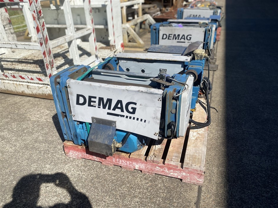 Demag 5T Hoists - Qty 4