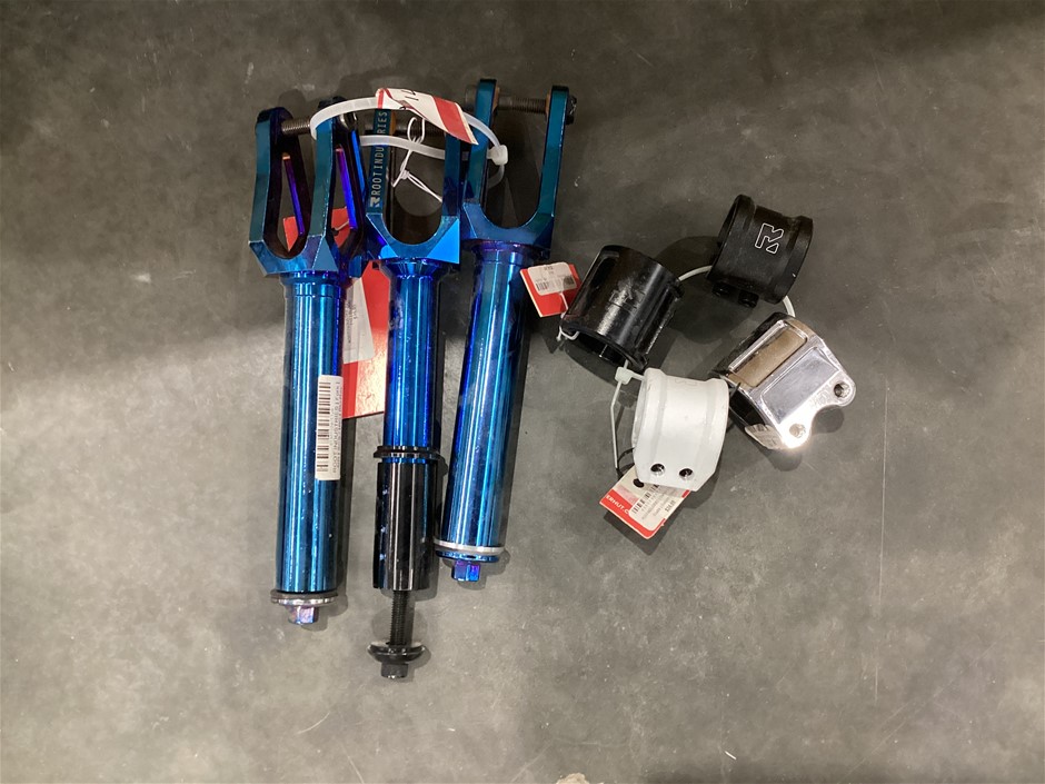 Root Industries Forks/Clamps x 7