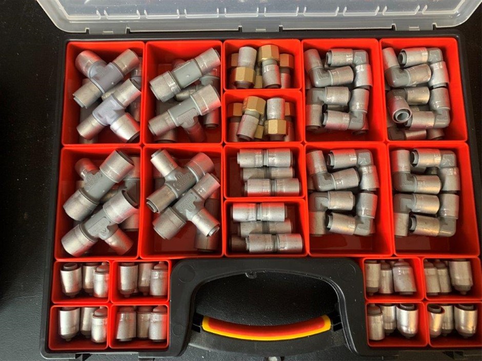 Large Quality Carry Case with Elbows, Tees and Joiners