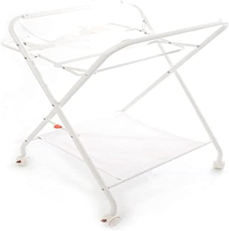LOVE N CARE Bath Stand, White. NB: Damaged outer box.