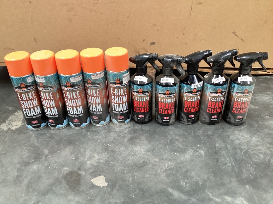 E-Scooter Brake Cleaner and Snow Foam