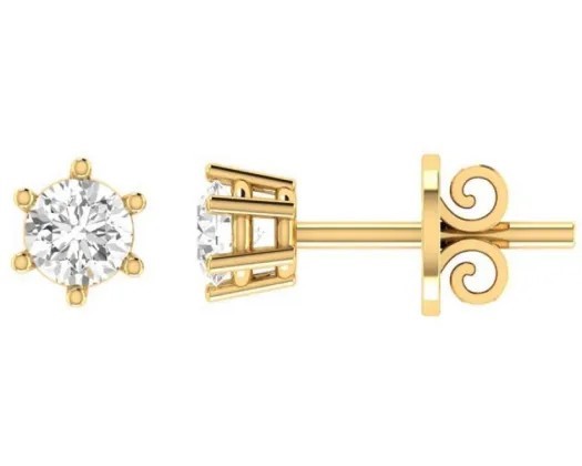 18K WHITE GOLD 1.00CT HI I1 DIAMOND RING