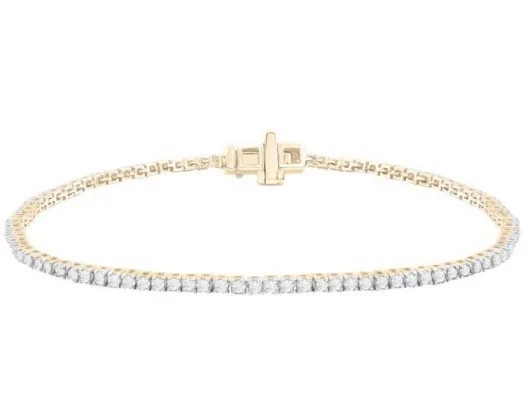 9K WHITE GOLD 0.50CT HI I1 DIAMOND RING