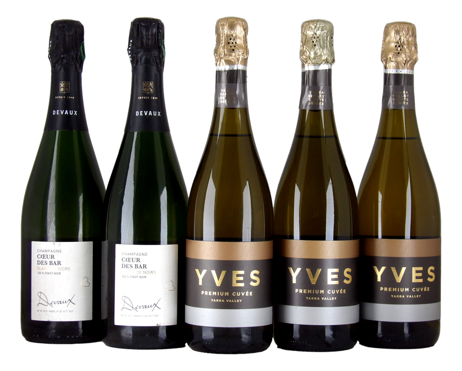 Mixed Sparkling Wine Pack (5x 750mL)