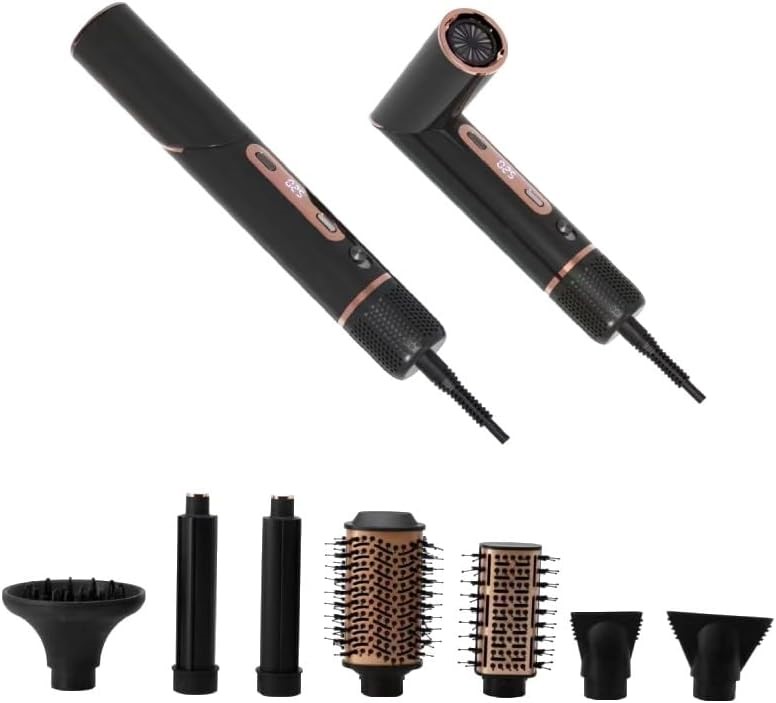 KOGAN SalonPro 7-in-1 Hair Styler NB: Used