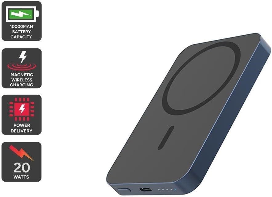 KOGAN MagPulse 10000mAh Ultra Light MagSafe Compatible Power Bank.