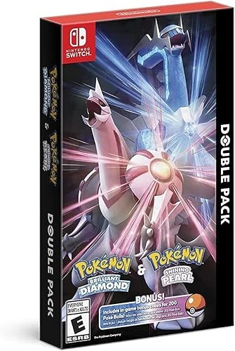 Pokemon Brilliant Diamond & Pokemon Shining Pearl Double Pack for Nintendo