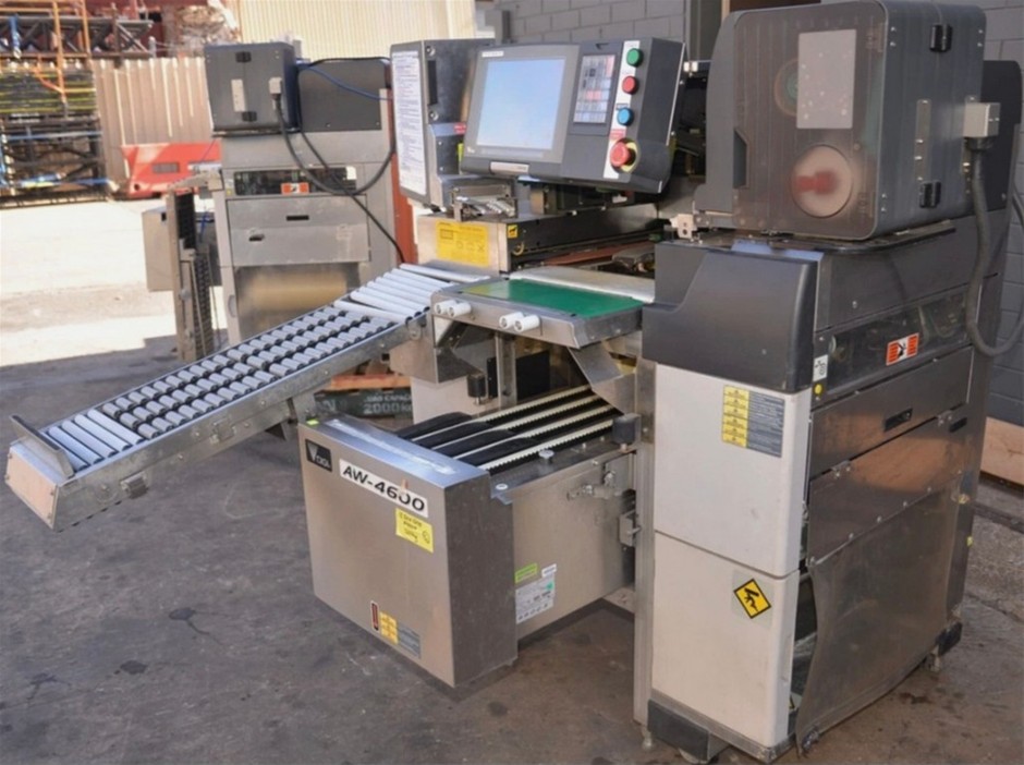 DIGI AW-4600 Compact weigh-wrap-label Food Packaging System