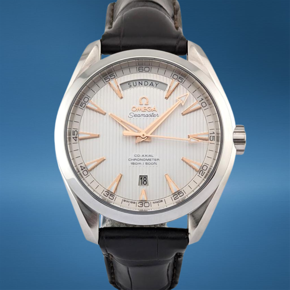 Omega 231.13.42.22.02.001 Seamaster Aqua Terra Day-date 41mm ~2014 BxP