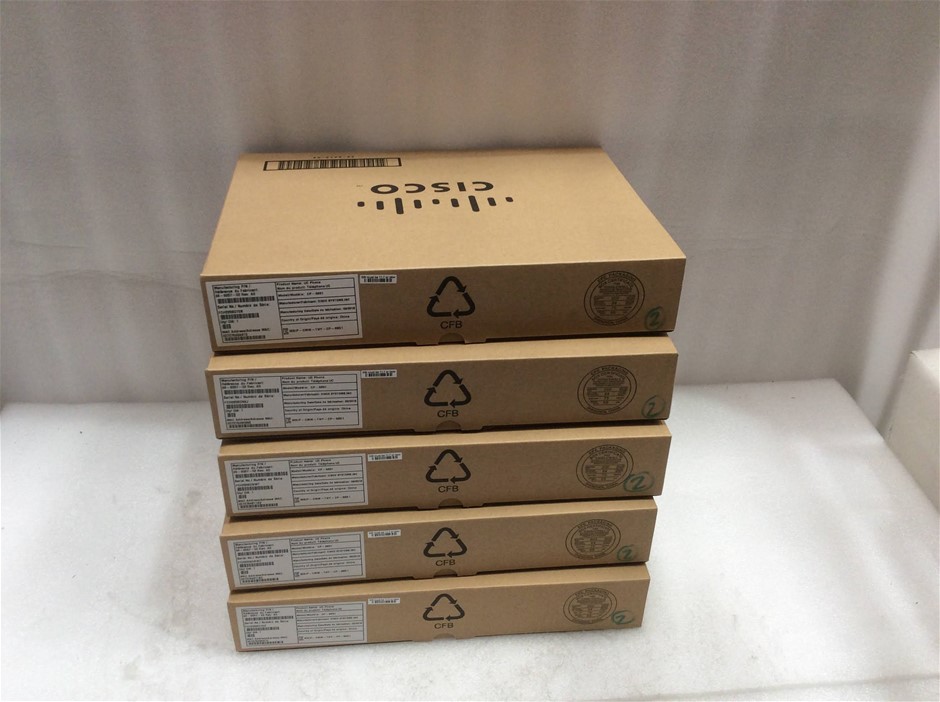 Cisco CP-8851 UC Phone - New (Lot of 5)