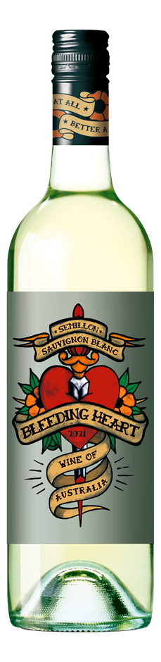 Bleeding Heart Semillon Sauvignon Blanc 2022 (12x 750mL) SA