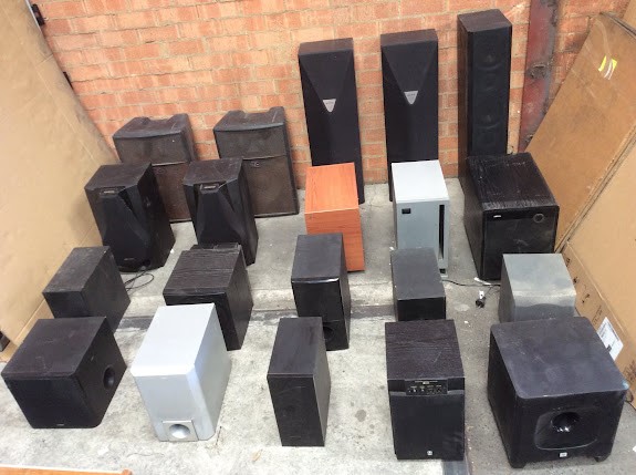 Kenwood LS-59/Sony SS-T471/JBL/YAMAHA Mixed Brand and Model Speaker System