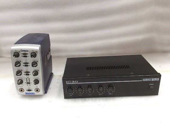 Audio Telex IC30 Amplifier&Lexicon Omega SV-JANDS Desktop Recording Studio