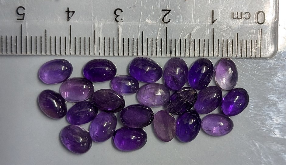 20 carats cabochon cut AMETHYST Gemstones