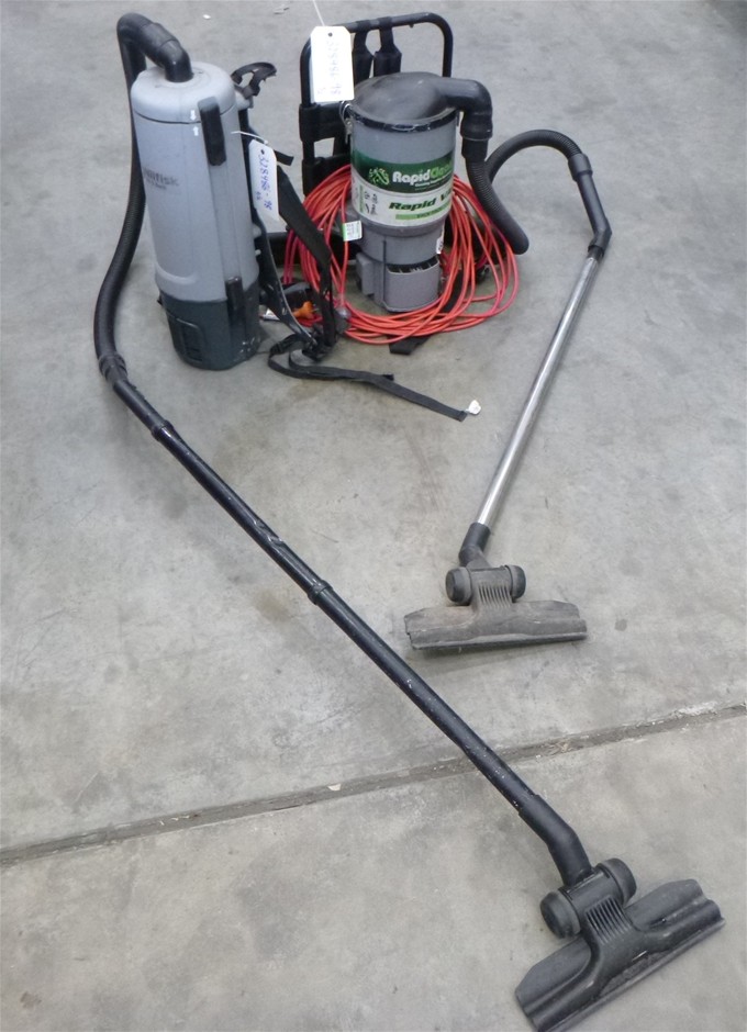 Assorted BackPack Vacuum Cleaners, Qty Of 2