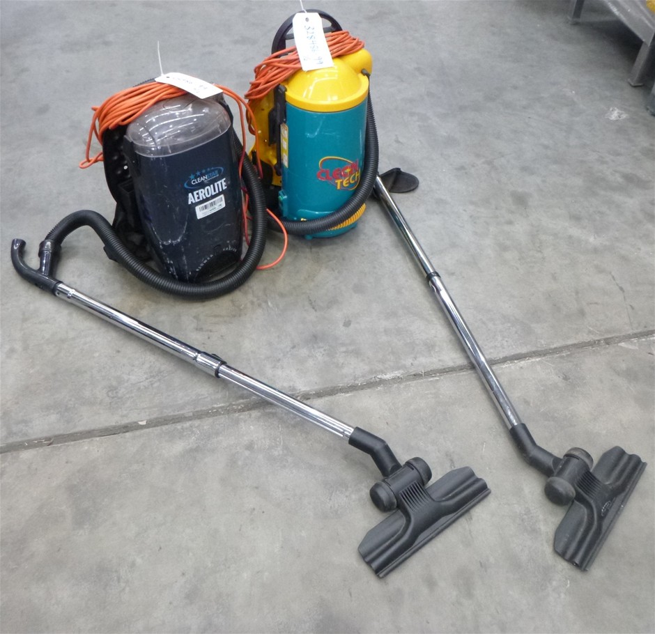 Assorted BackPack Vacuum Cleaners, Qty Of 2