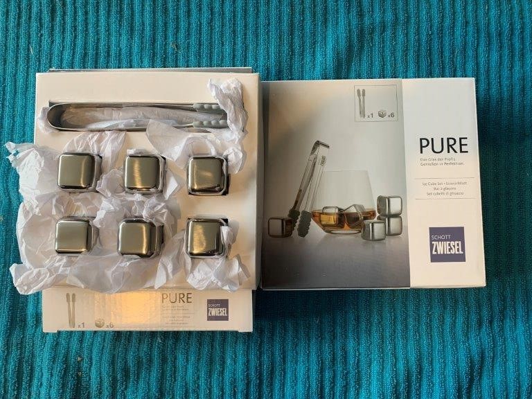 Schott Zwiesel Ice Cube Sets - Quantity 8 x Boxes