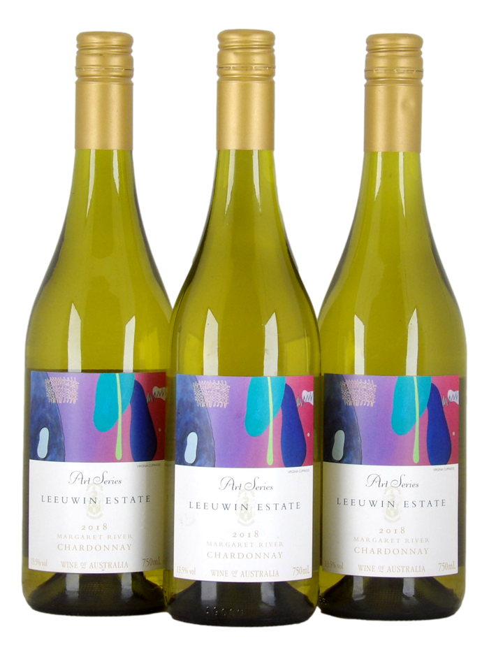 Leeuwin Estate Art Series Chardonnay 2018 (3x 750mL)