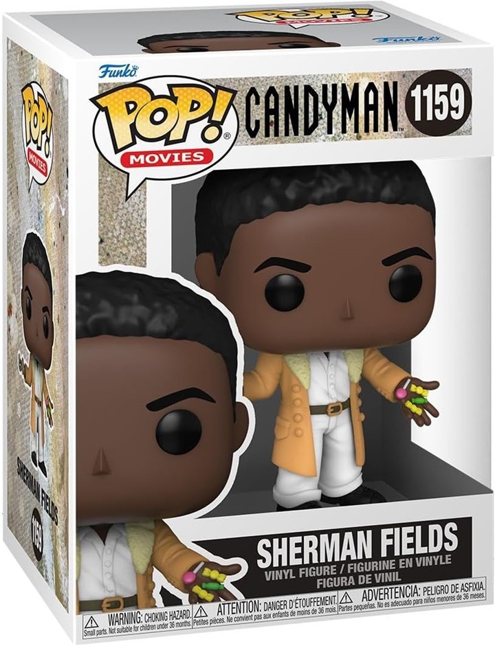 2 X FUNKO Pop! Movies: Candyman, Sherman Fields.