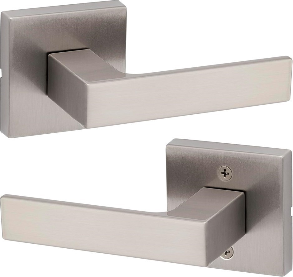 KWIKSET Singapore Interior Passage Door Handle, Lever for Closet and Hallwa