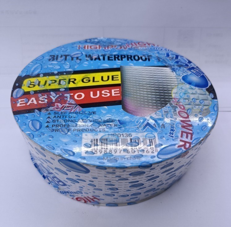 6 Rolls x HIGH POWER Butyl Waterproof Tapes, 75mm x 5M.