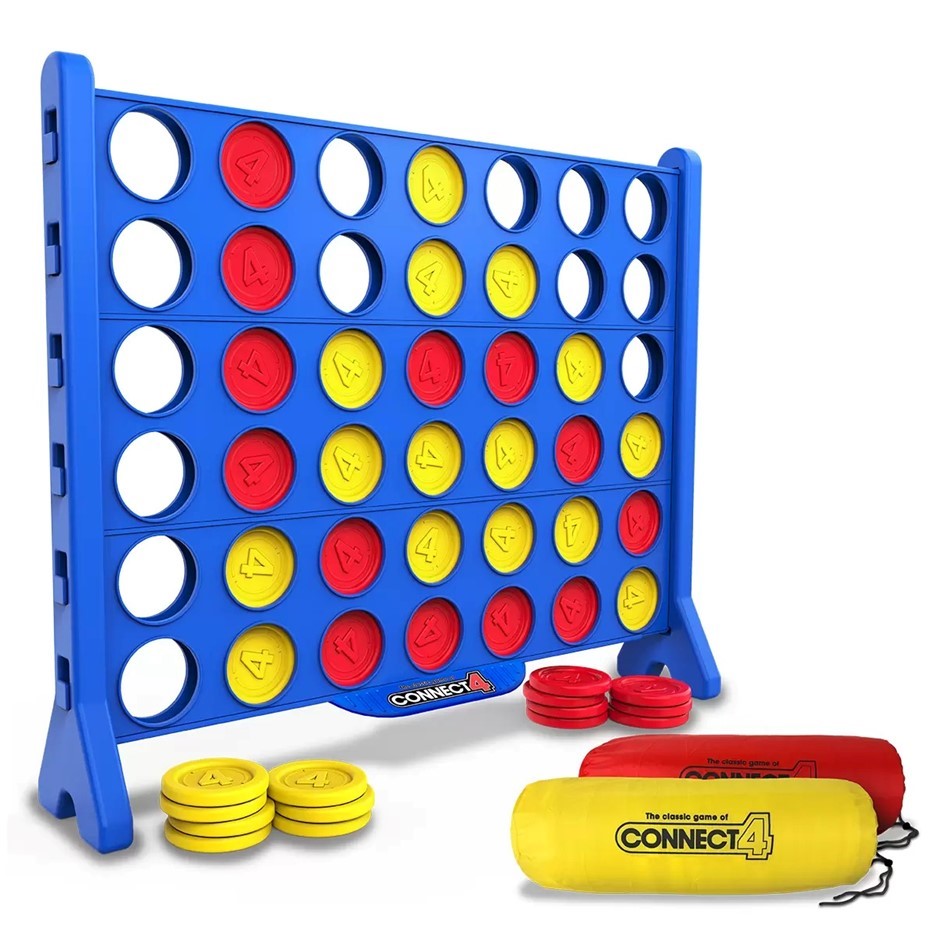 HASBRO Connect 4 Giant Edition, W 1177 x H 1010 x D 280 mm, Model 1-1-12312
