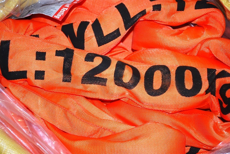 Jumbo Round Lifting Sling, WLL 12,000kg x 6M (with Test Cert).