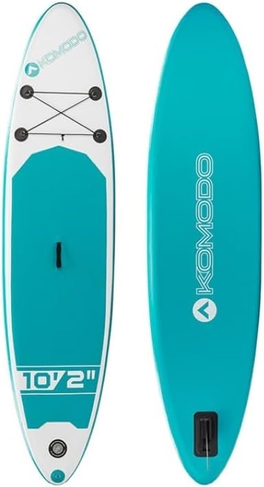 KOMODO Adventure Inflatable Stand-Up Paddle Board 10'2" Turquoise