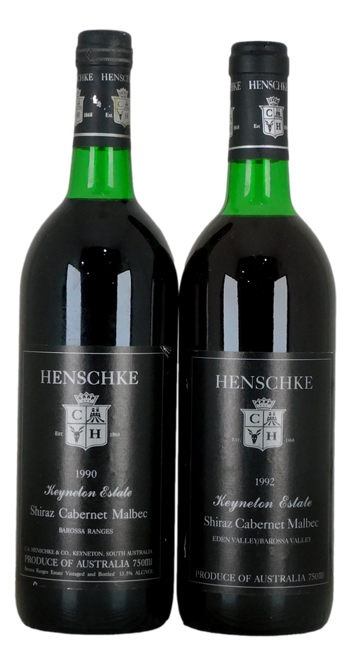 Henschke Keyneton Estate Red Blend 1990/1992 (2x 750mL)