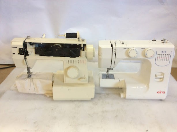 Elna Mixed Brand Sewing Machine (Lot of 2)