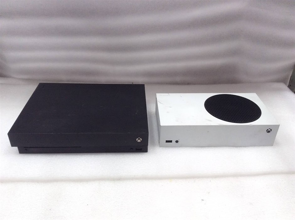 Microsoft 1787 Xbox One X + Xbox Unknown Model Series S Gaming Consoles