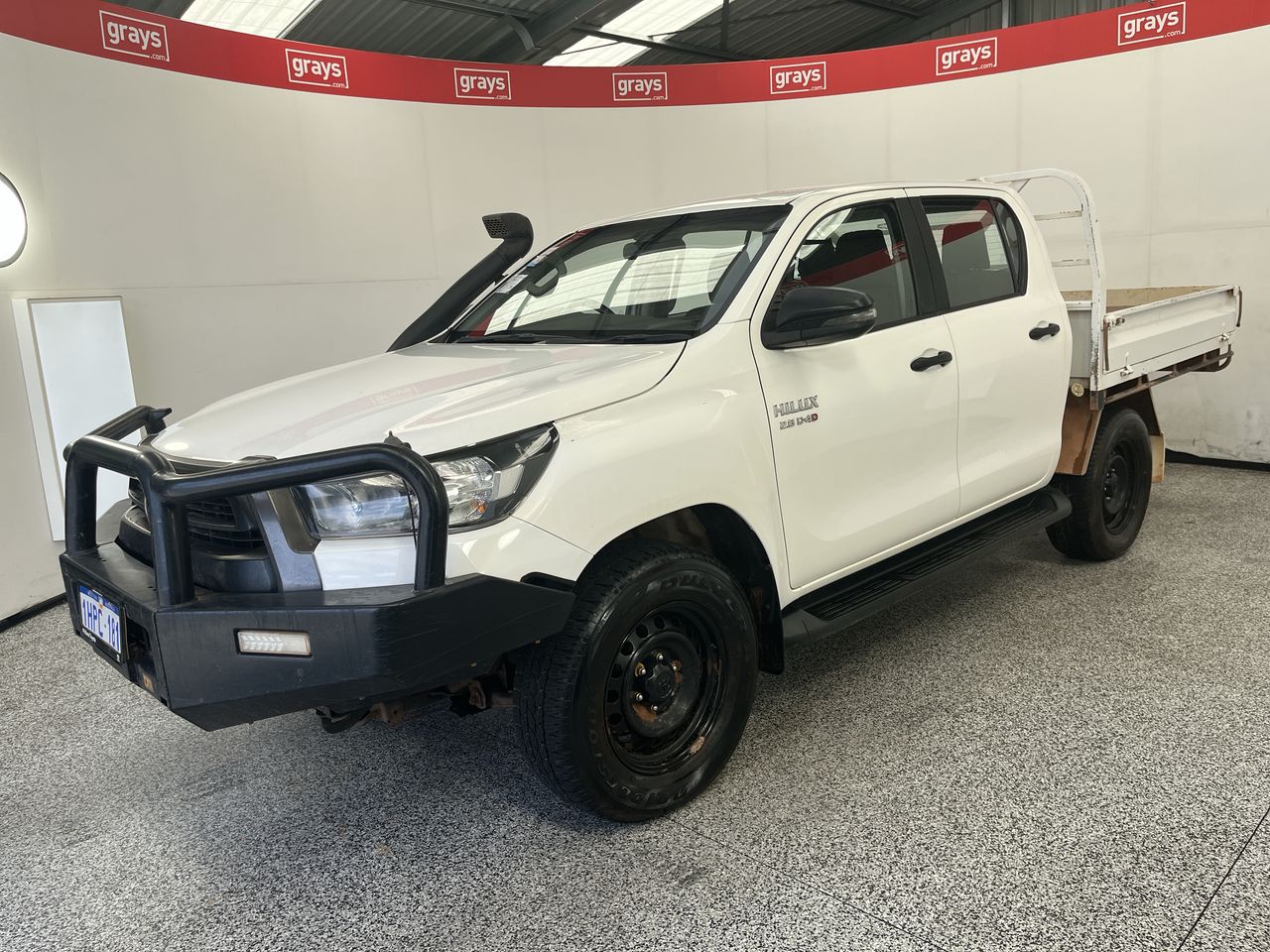2022 Toyota Hilux 4x4 SR GUN126R Turbo Diesel Automatic Crew Cab Chassis