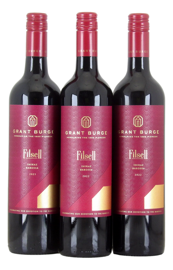 Grant Burge Filsell Shiraz 2021/22 (3x 750mL)