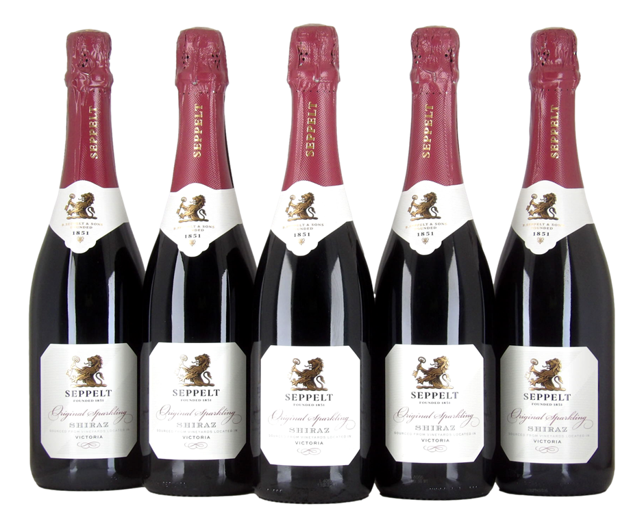 Seppelt Original Sparkling Shiraz NV (5x 750mL)