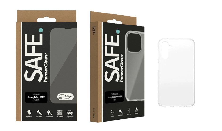 68 x Assorted PANZERGALSS Accessories For Samsung Galaxy A34 5G. Includes: