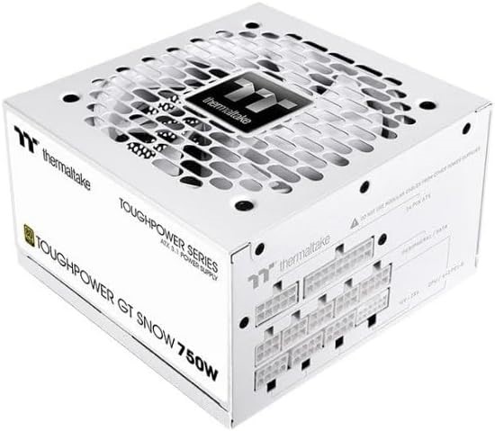 THERMALTAKE Toughpower GT Snow 750W 80+ Gold PCIe Gen 5.1 ATX 3.1 Fully Mod