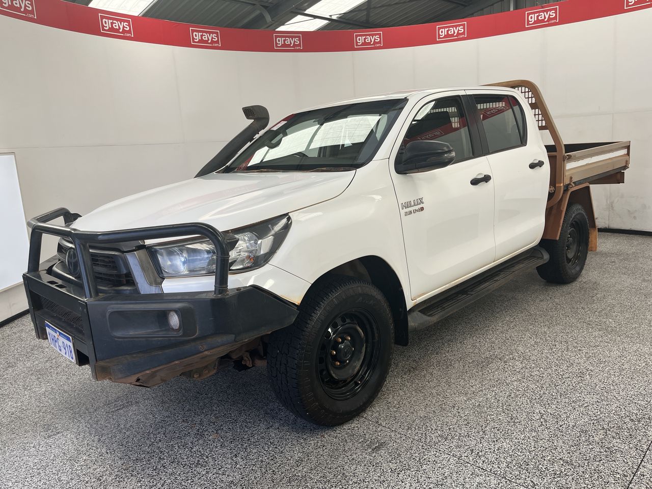 2022 Toyota Hilux 4x4 SR GUN126R Turbo Diesel Automatic Crew Cab Chassis