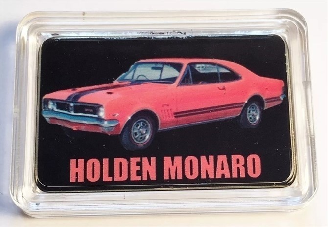 HOLDEN MONARO" HGE 999 24k Gold Ingot Heavy Gold Electroplate