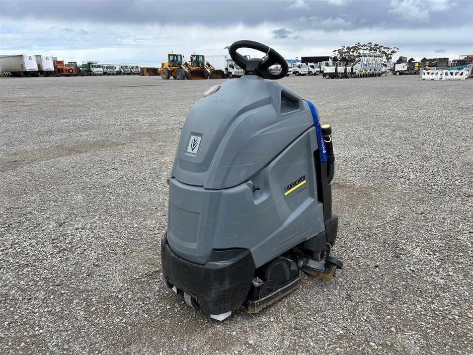 <p>Karcher Stand Up Battery Operated Scrubber</p>